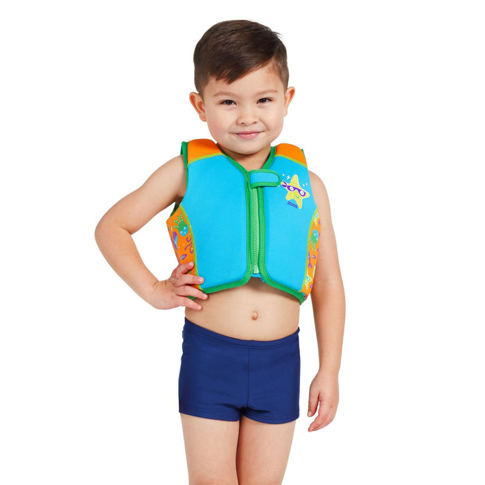 Schwimmweste Schiffsverbindung Kinder Super-Star Druck 2-3 Jahre 15-19kg Zoggs 465526SSEU23