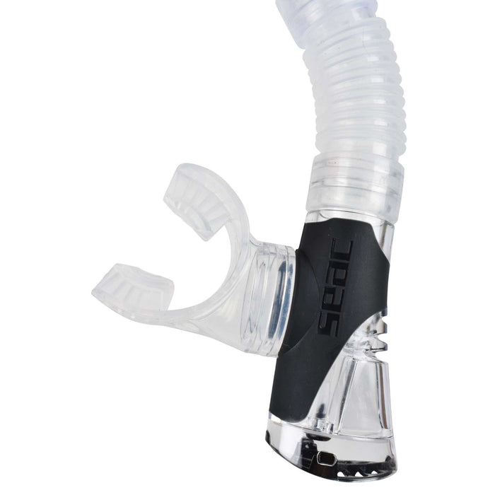 Tauch-Schnorchel Fast Tech Klar-Schwarz Seac 476N