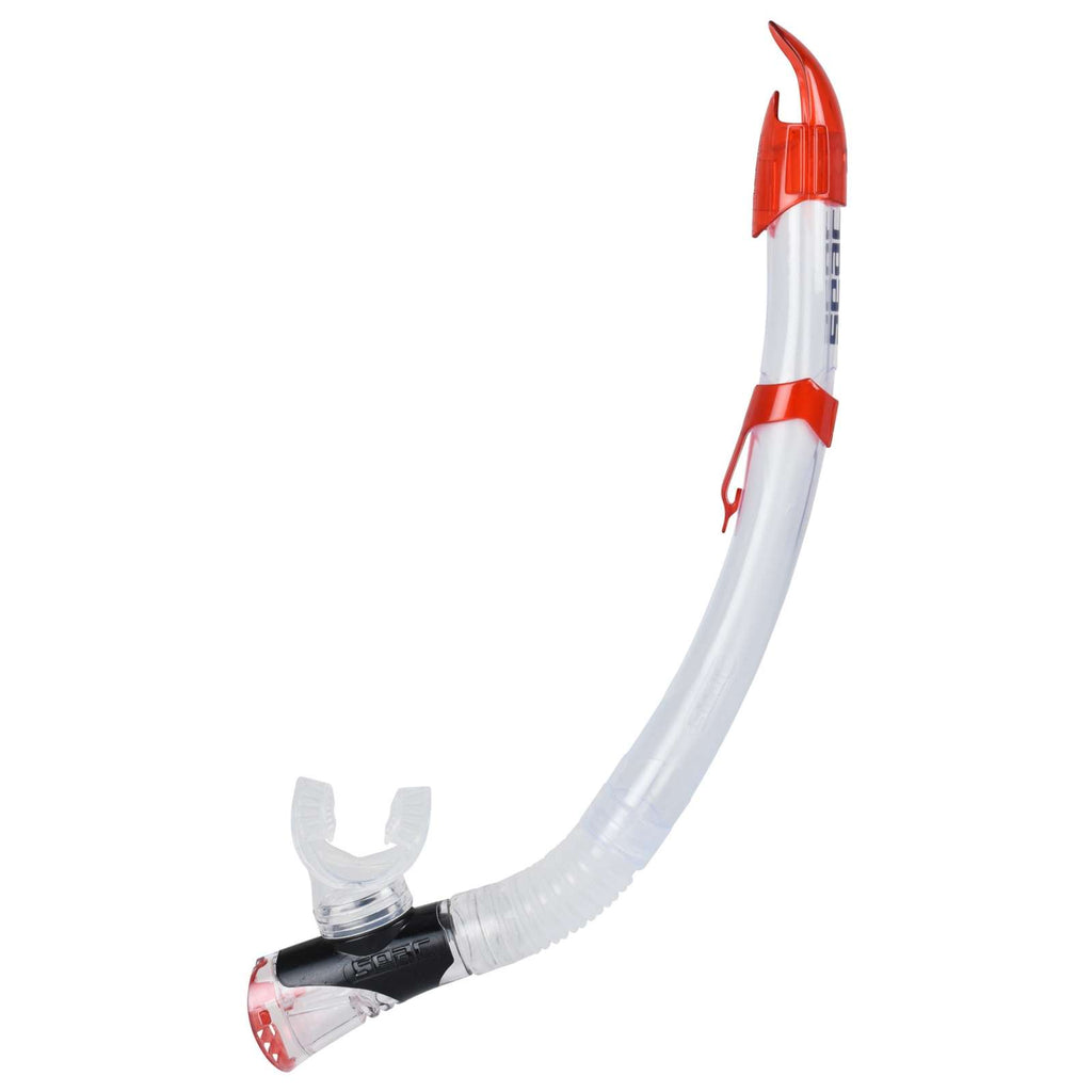 Tauch-Schnorchel Fast Tech Klar-Rot Seac 476R