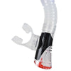 Tauch-Schnorchel Fast Tech Klar-Rot Seac 476R