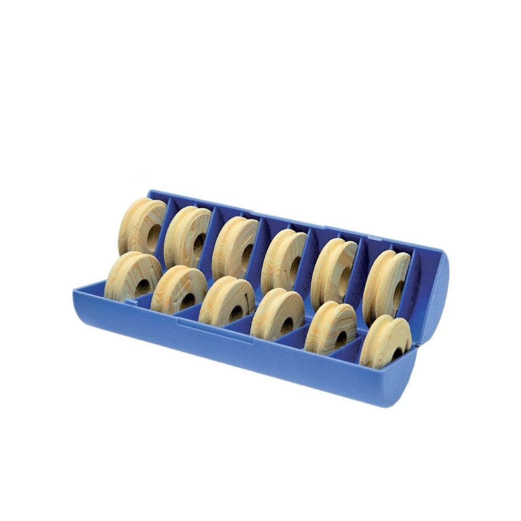 Set von Kork-Schnurwicklern 12 Stück Expert Predator 48176