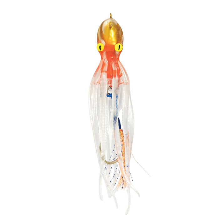 Silicone-Oktopuslocke Takoyaki Goldkopf 110g 15cm Expert Predator 48310GH