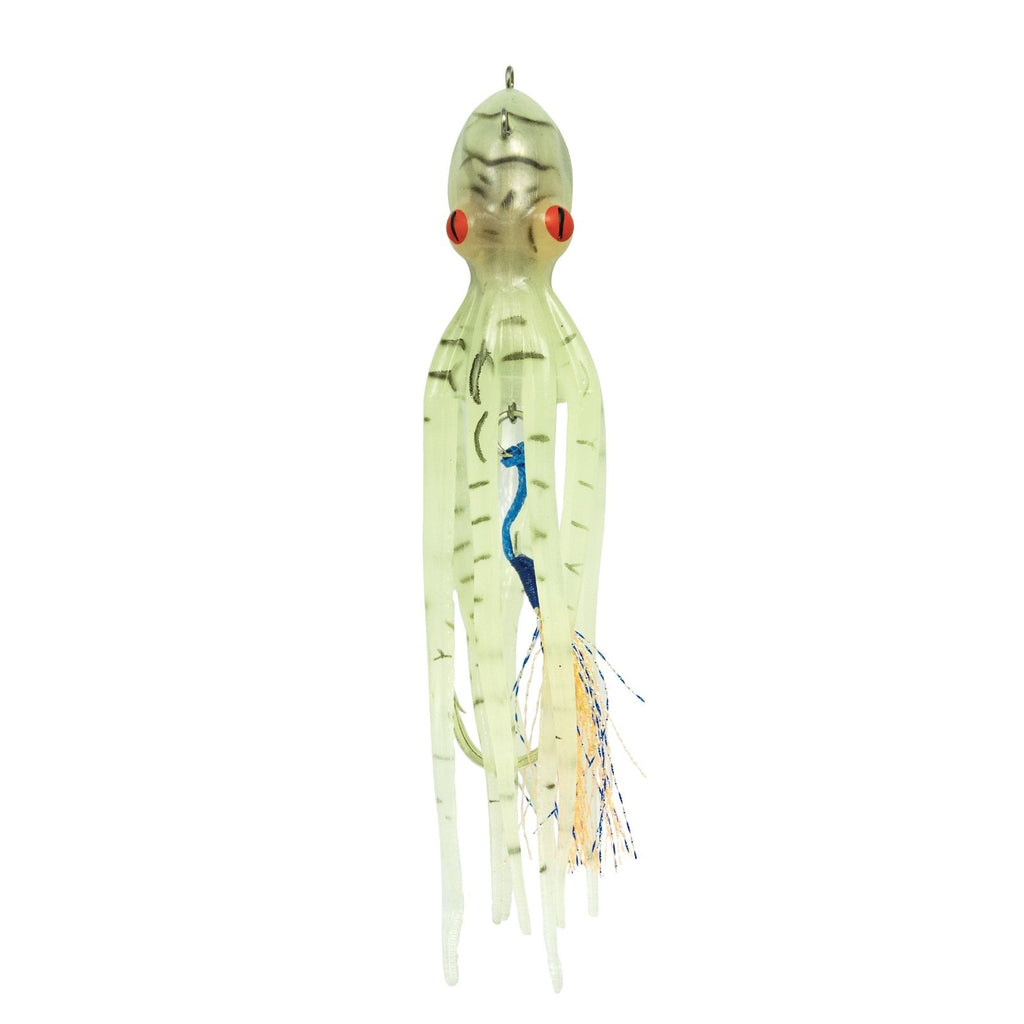 Silicone-Oktopuslocke Takoyaki Leuchtend 200g 20cm Expert Predator 48312FL