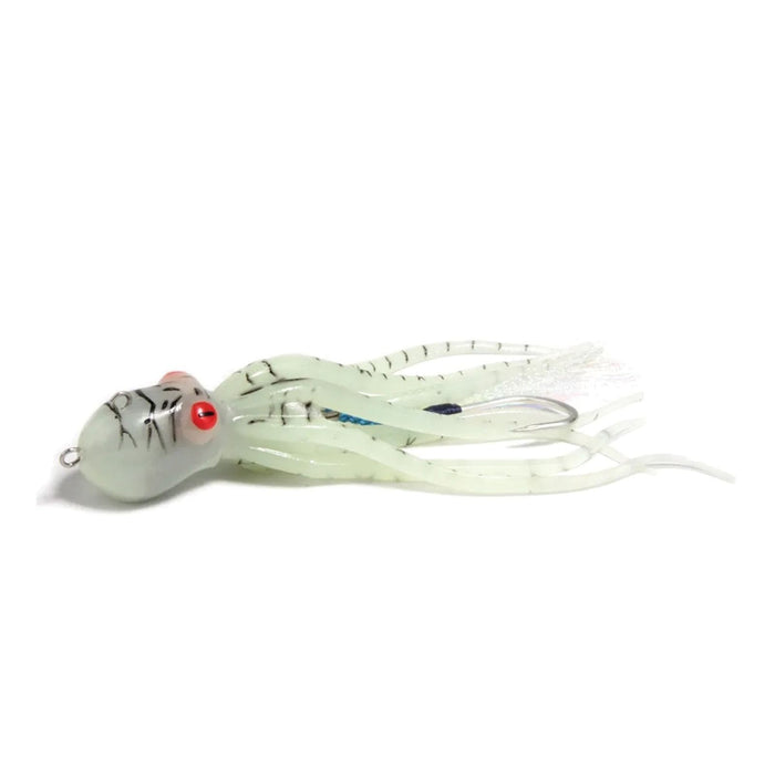 Silicone-Oktopuslocke Takoyaki Leuchtend 200g 20cm Expert Predator 48312FL