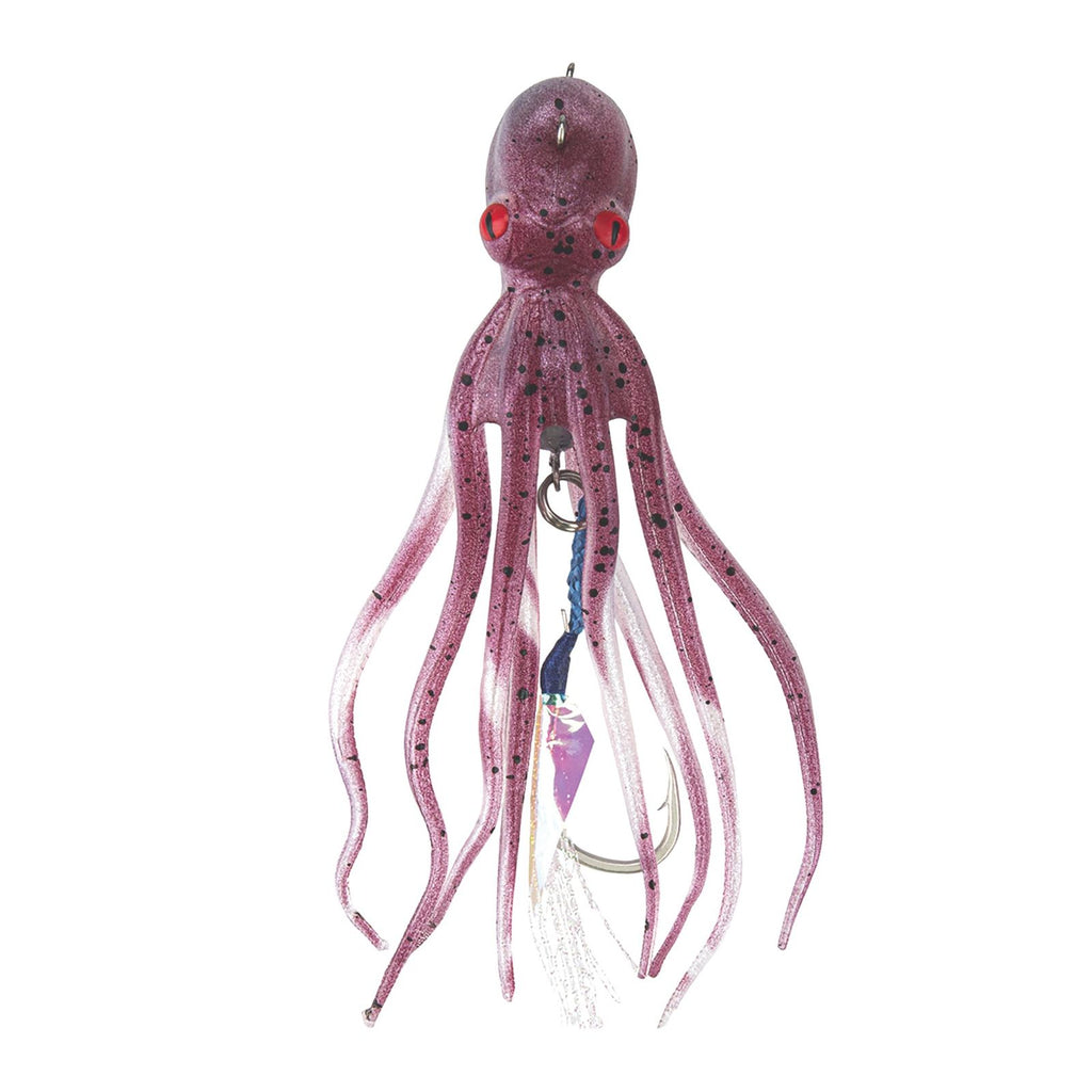 Silicone-Oktopuslocke Takoyaki Violett 200g 20cm Expert Predator 48312VL