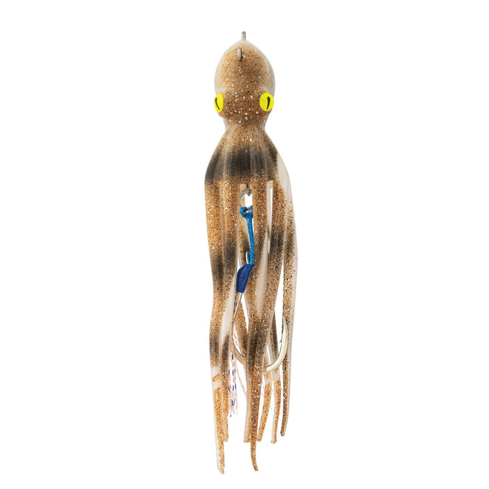 Silicone-Oktopuslocke Takoyaki Braun 200g 20cm Expert Predator 48313BR