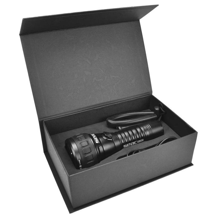 Wiederaufladbare Lampe R30 Schwarz Seac 50-22-AN