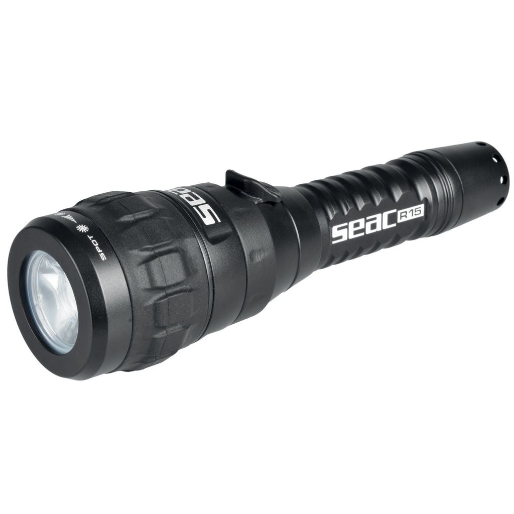 Wiederaufladbare Lampe R15 Schwarz Seac 50-25-AN