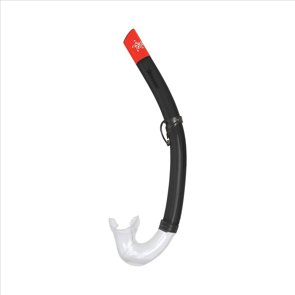 Schnorchelrohr Anatomisch Kinder Schwarz Abysstar 50044BK