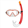 Schnorchelset Podeison Klar-Rot Abysstar 50052RD