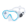 Schnorchelmaske Corfu Kids Klar-Blau Abysstar 50065AQ