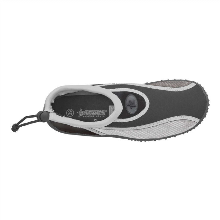 Wasserschuhe Ozean Schwarz-Grau Größe 44 Abysstar 50095