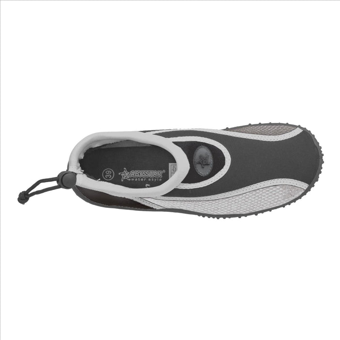 Wasserschuhe Ozean Schwarz-Grau Größe 46 Abysstar 50097