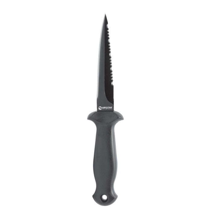 Tauchmesser Squash-12 Schwarz 12cm Abysstar 50170