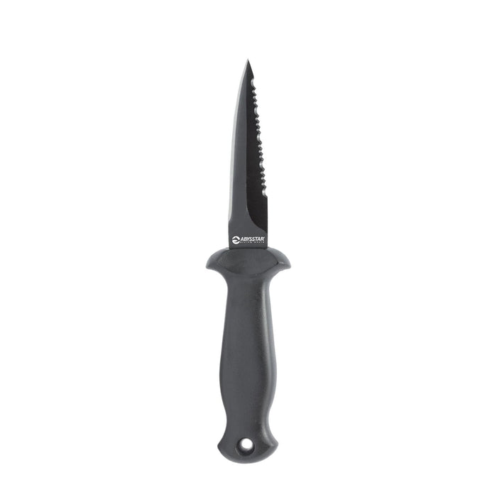 Tauchmesser Squash-9 Schwarz 9cm Abysstar 50172