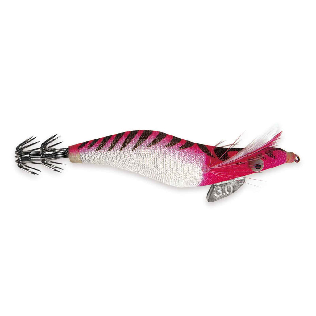 Tintenfisch-Jig Seide Rote Kopfform Größe 6cm Lineaeffe 5053060