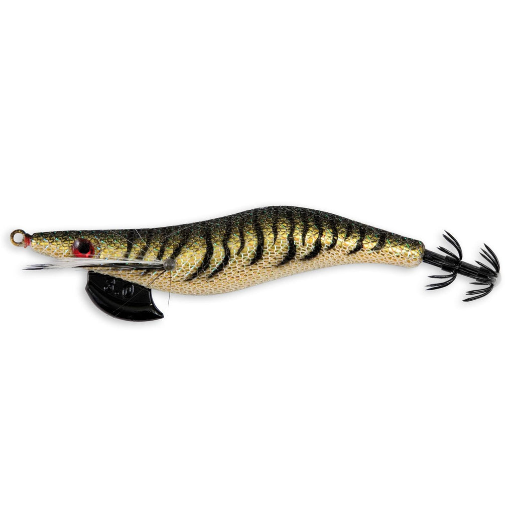 Tintenfisch-Jig Seide Multistripes Größe 9cm Lineaeffe 5059090