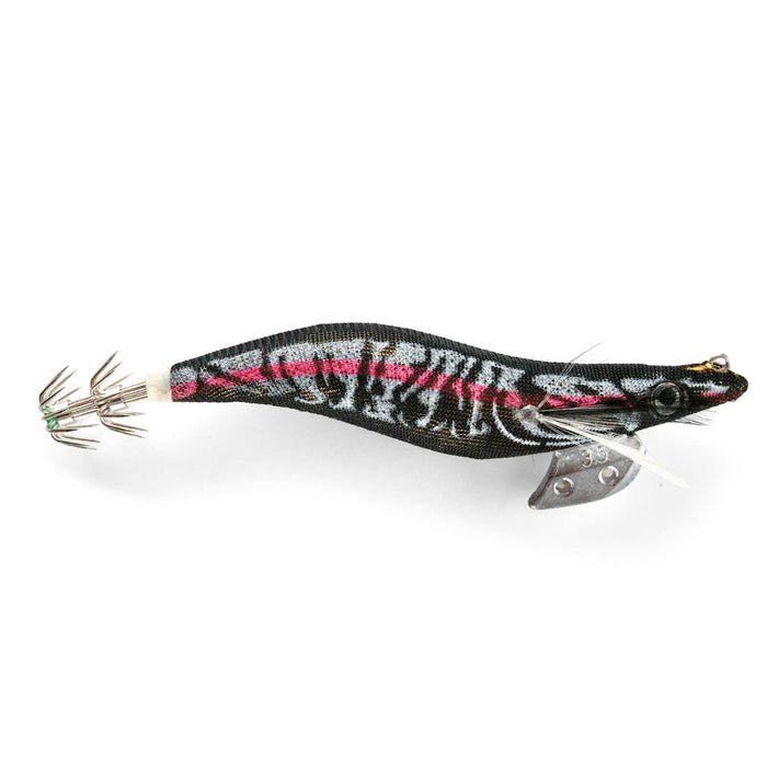 Tintenfisch-Jig Seide Schwarz Größe 4cm Lineaeffe 5068040