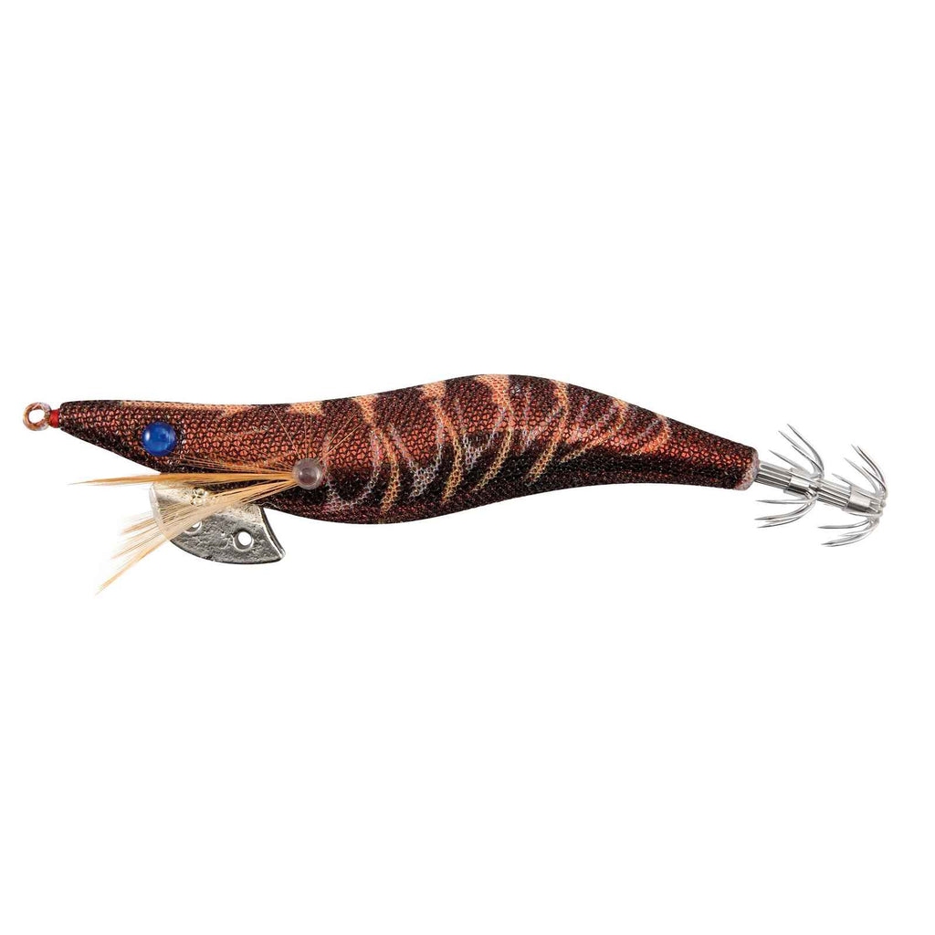 Opal Edition Tintenfisch Jig Tigerbraun 9 cm Fishing Ferrari 5074430