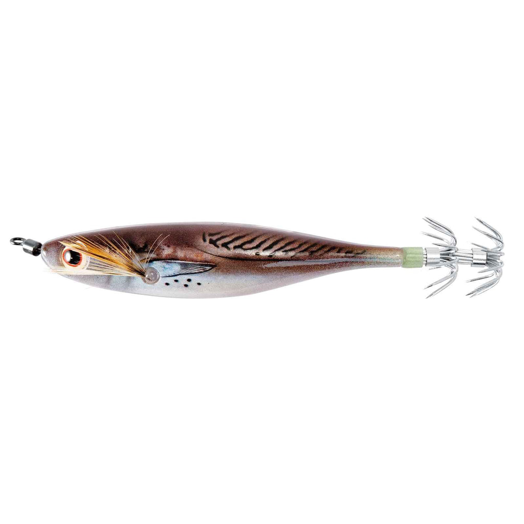 Tintenfisch Jig Natural Sutte Braun Perle 2,5g 8cm Lineaeffe 5080800