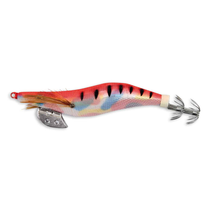 Red Head Squid Jig Tiger Multicolor 9cm Lineaeffe 5091530