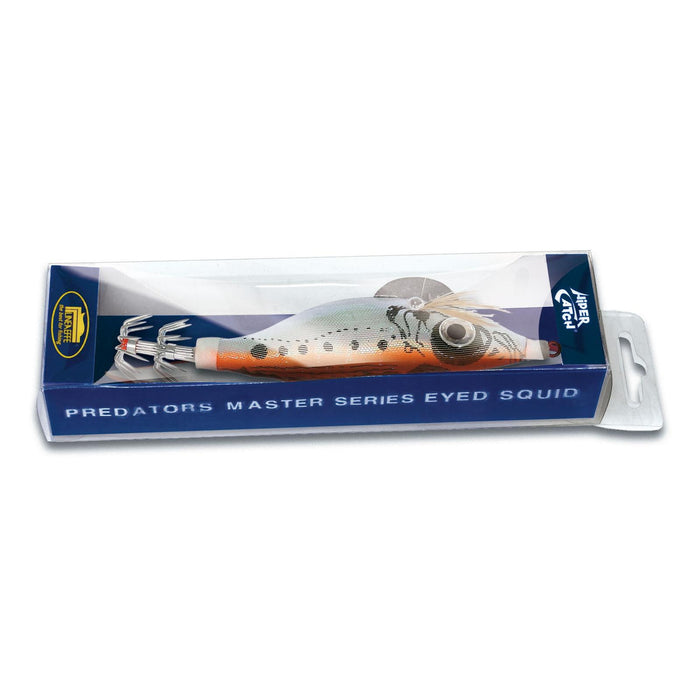Augen-Tintenfisch-Jig Orange 8cm Lineaeffe 5096005
