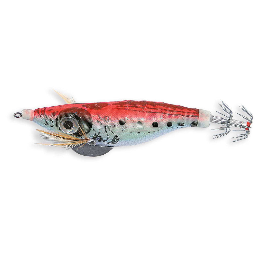Augen-Tintenfisch-Jig Rot 8cm Lineaeffe 5096010