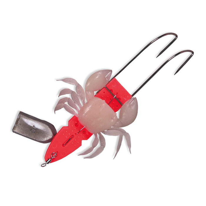 Bewaffnete Weichkrabbe mit Blei Doppelhaken Leuchtende L 22cm Lineaeffe 5099811
