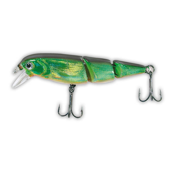 3-teiliger Gelenk-Minnow Grün 9g 8cm Lineaeffe 5302428