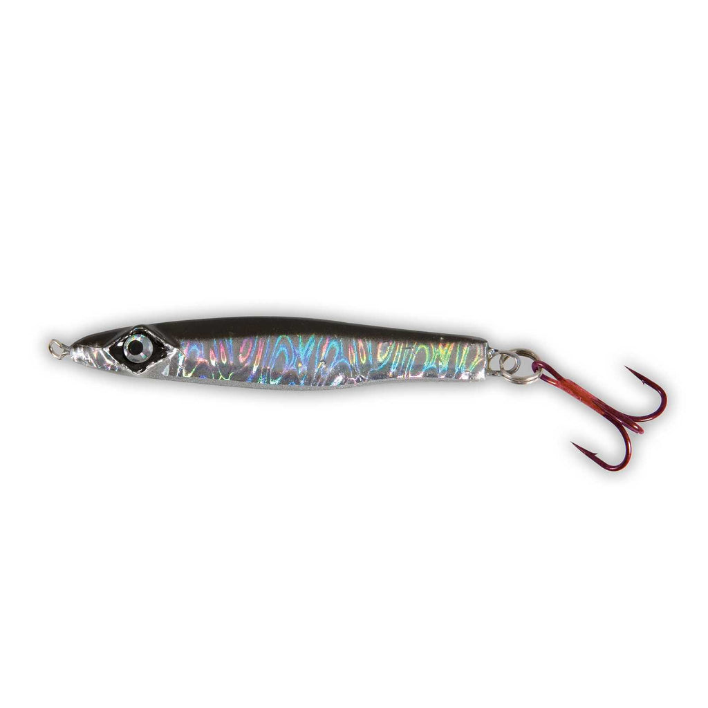 Fisch Jig Schwarz Silber 20g 5cm Hiper Catch 5320202