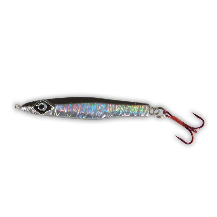 Fisch-Jig Schwarz Silber 80g 13cm Hiper Catch 5320208