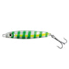 Mikro-Jig Silber mit grünen Streifen 28g 7,0cm Hikaru 5325228