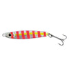 Mikro-Jig Silber mit pinken Streifen 14g 5,5cm Hikaru 5325314