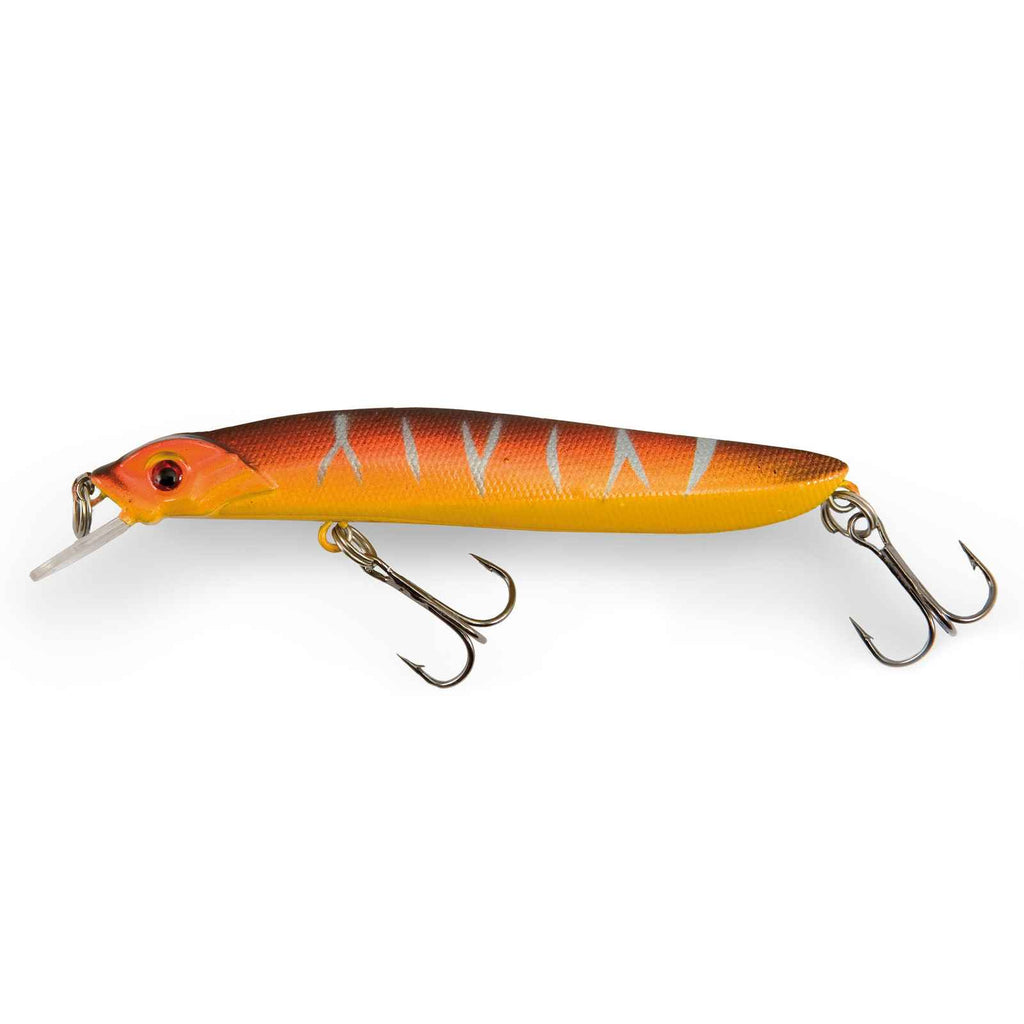 Total Minnow Schwimmend Rot Orange Tiger 8g 10cm Lineaeffe 5381102