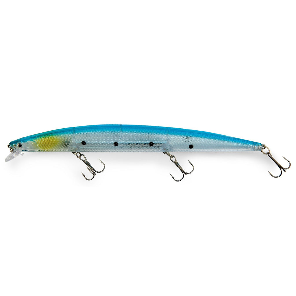 Langer Jerk Schwimmend Transparent Blau 22g 18cm Lineaeffe 5381402
