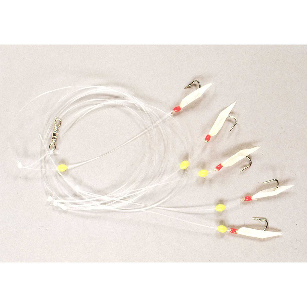 Bait Chaiser 6 Haken mit leuchtenden Perlen Größe 6 Hikaru 5640060