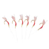 Sabiki Rig Pink Haut Garnele 6 Haken Größe 2 Hikaru 5640602