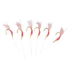 Sabiki Rig Pink Haut Garnele 6 Haken Größe 7 Hikaru 5640607