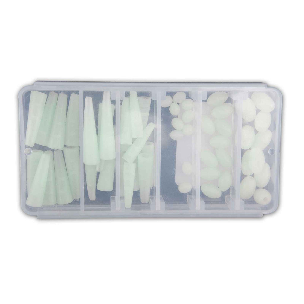 Set leuchtende Perlen und Knotenkegel 55 Stück Lineaeffe 5671300