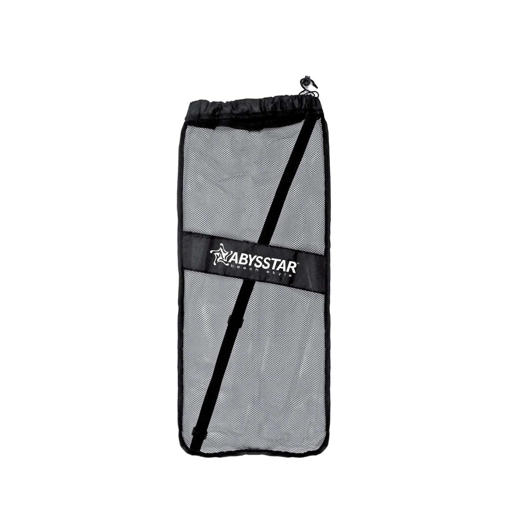 Nylon Mesh Tasche Schwarz 70x30cm Abysstar 57054