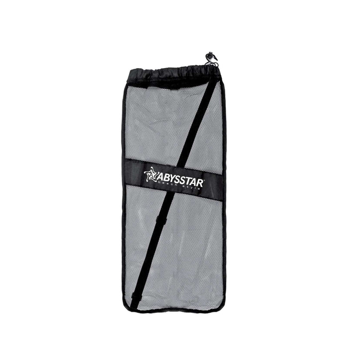 Nylon Mesh Tasche Schwarz 70x30cm Abysstar 57054