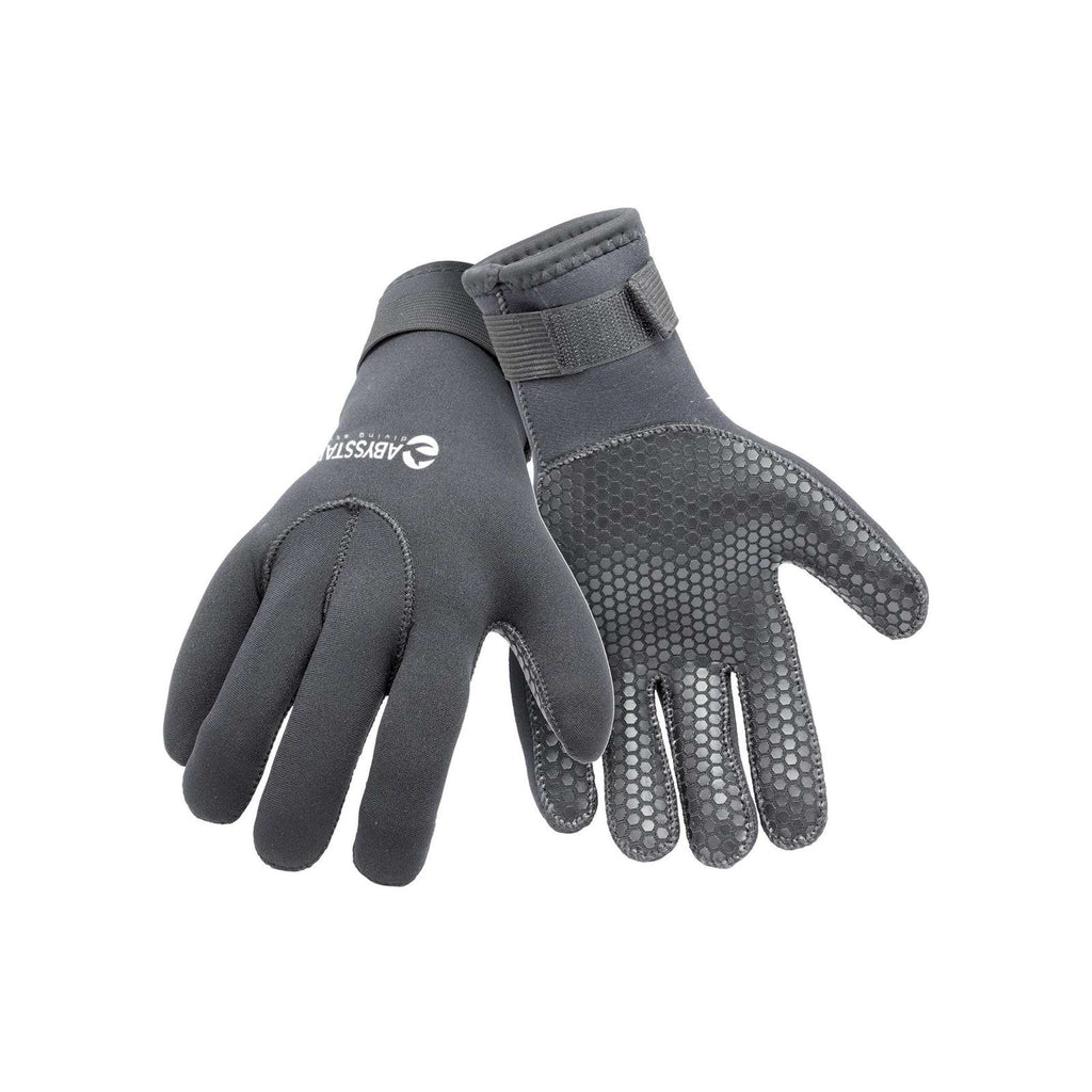 Tauchhandschuhe Supreme Klettverschluss 3mm Schwarz M Abysstar 58001