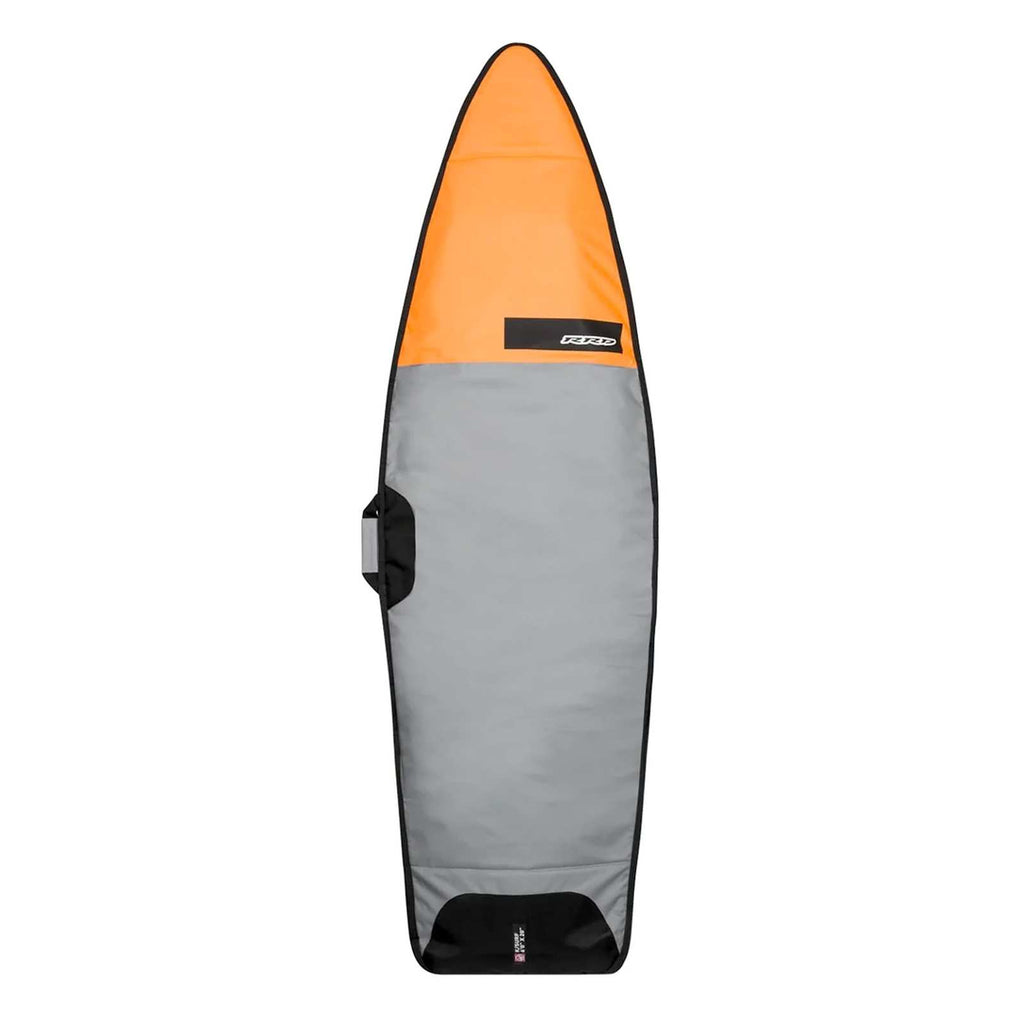 Kitesurf Einzelfach Board Bag V2 Grau-Orange Y23 Größe 6'5''x20'' RRD 5830041