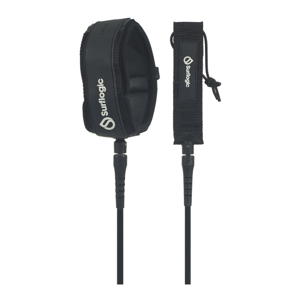 Leash Sup-Longboard Knie 10 Schwarz Surflogic 59001