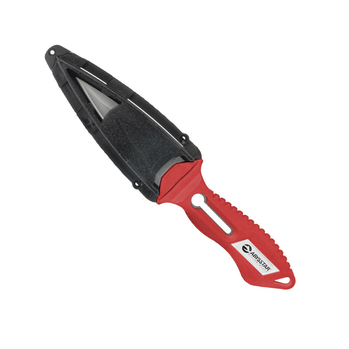 Tauchmesser Sultan-9 Rot 9cm Abysstar 59005