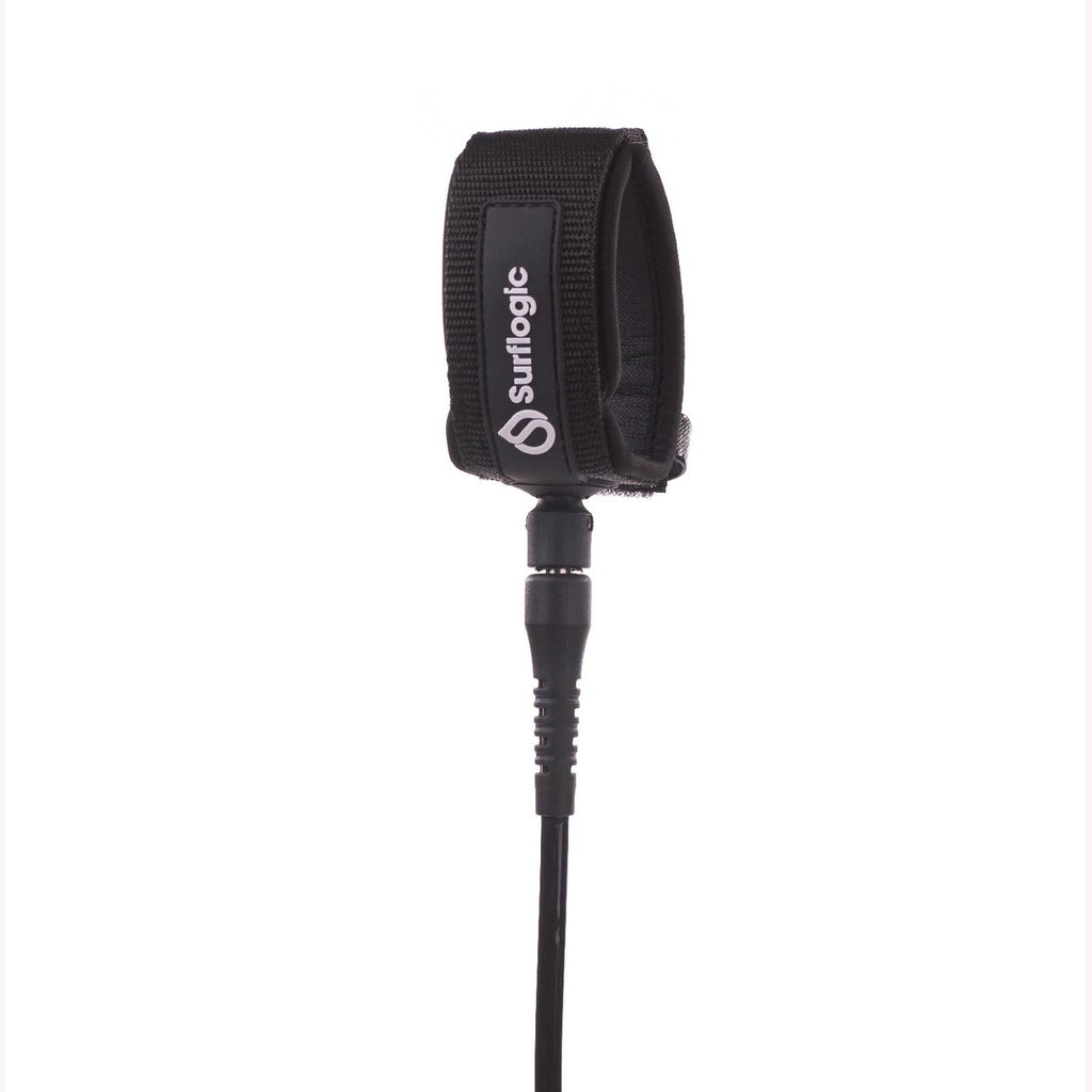 Leash Longboard 9 Knöchel Schwarz Surflogic 59012