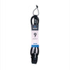 Leash Longboard 9 Knöchel Schwarz Surflogic 59012