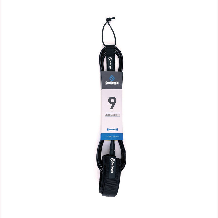 Leash Longboard 9 Knie Schwarz Surflogic 59013