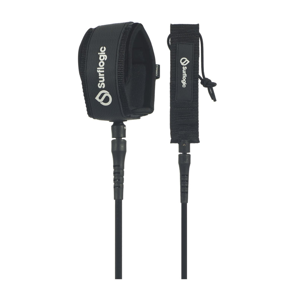 Leash Sup-Longboard Knöchel 10 Schwarz Surflogic 59019