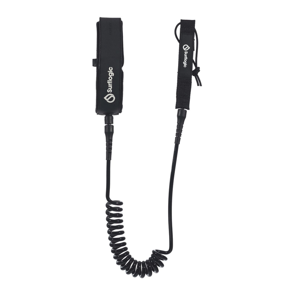 Leash Foil Coil Knie 6 Schwarz Surflogic 59021